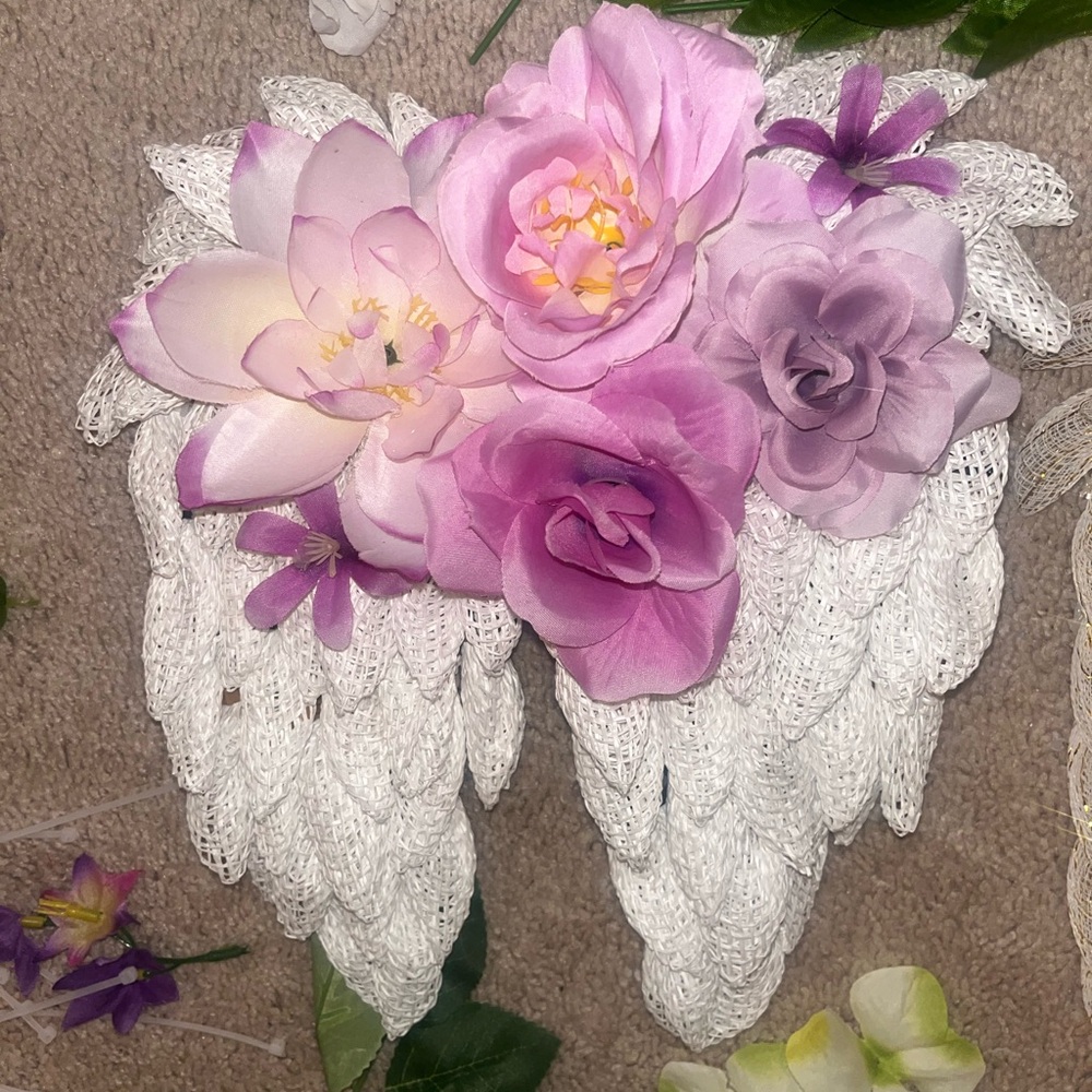 HandmadeMade Angel Wing Wreath
